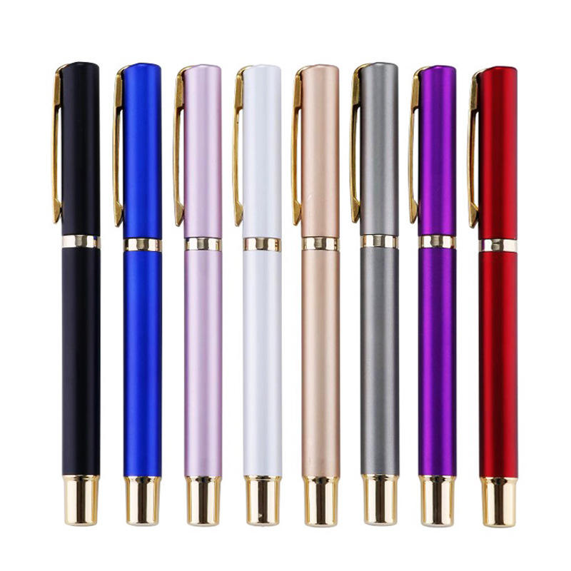 M011 Wholesale Business Gift Pen Multi Color Office Ballpoint Pen Metal Ball Pen with Custom Logo Printed
