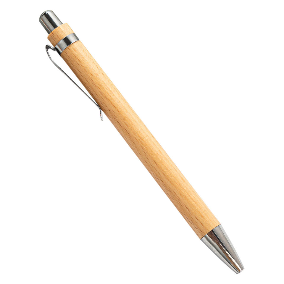E019 Hot sale bamboo ballpoint pen eco friendly wood pen notebook pen with custom logo